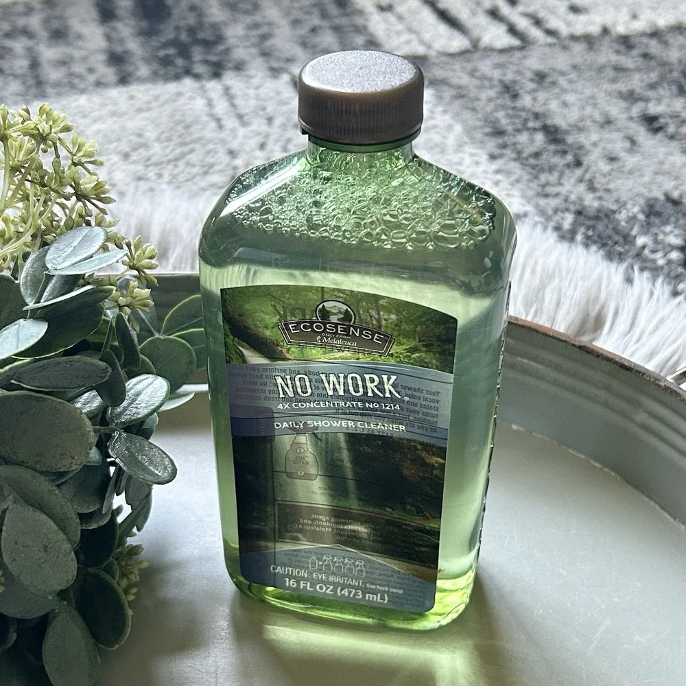 Melaleuca EcoSense NO WORK Daily Shower Cleaner 4x Concentrate 16oz